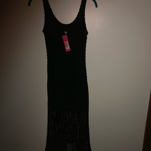 EXHILARATION BLACK DRESS - Picture 6 of 10